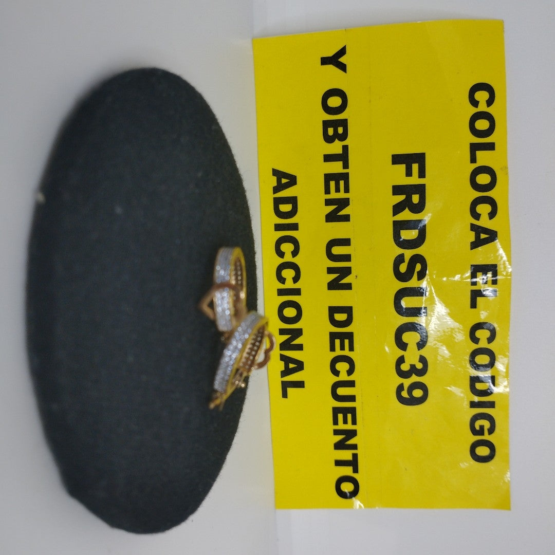 ARRACADAS PAR ORO 14 K 3,10 GRMS (SEMINUEVO)