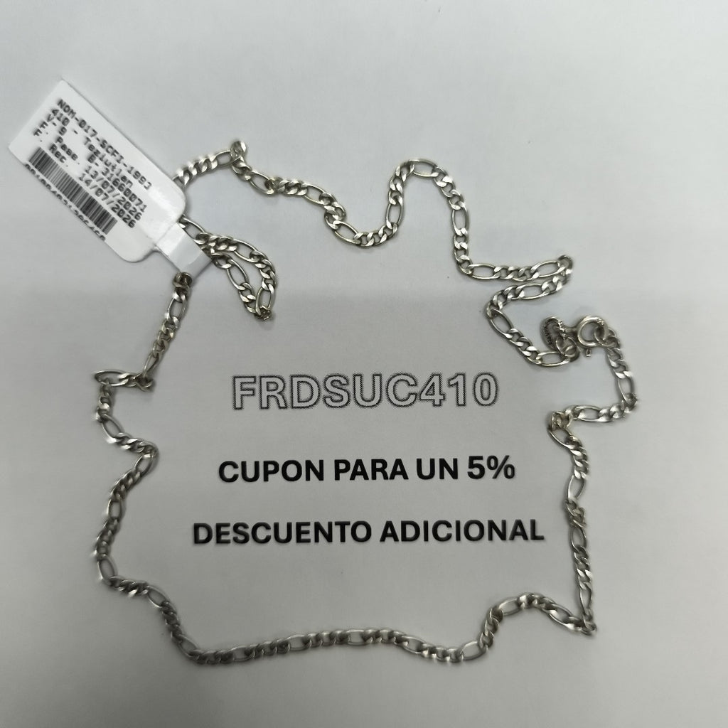 CADENA PLATA 4.3 GRMS (SEMINUEVO)