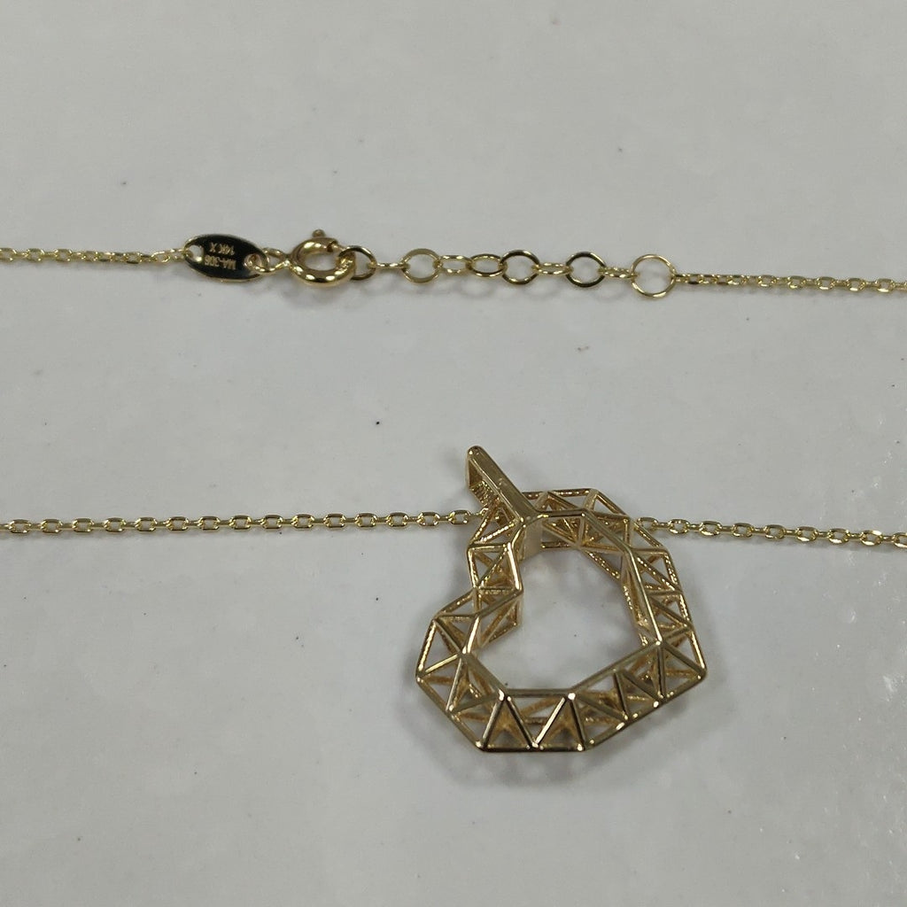 GARGANTILLAS ORO 14K 3 (NUEVO)