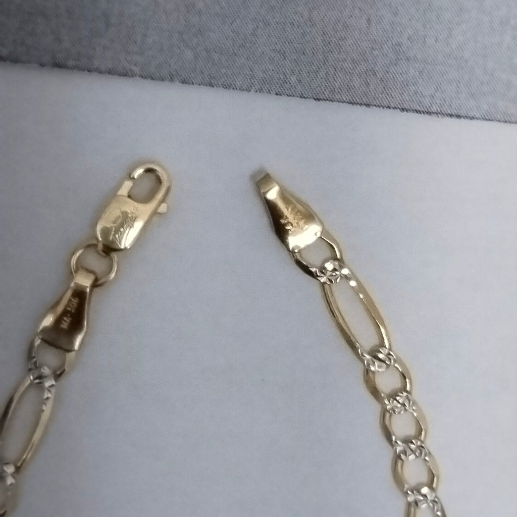 PULSERAS DAMA CARTIER 3 1 DIAMANTADA ORO 14K 2.6 (NUEVO)