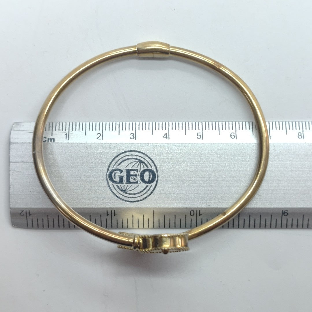 BRAZALETE ORO 10 K 7.8 GRMS (SEMINUEVO)