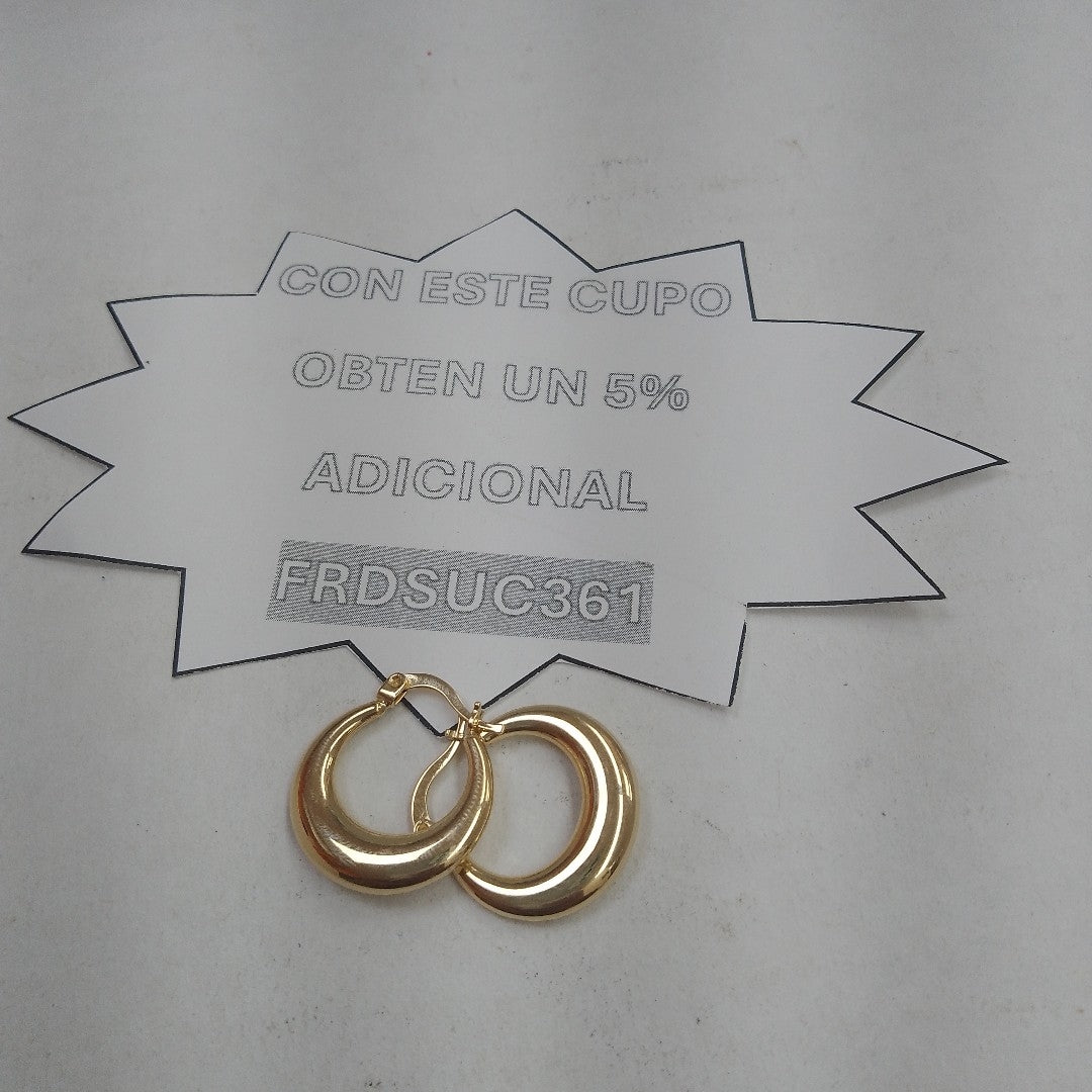 ARRACADAS ORO 14K 2.3 (NUEVO)