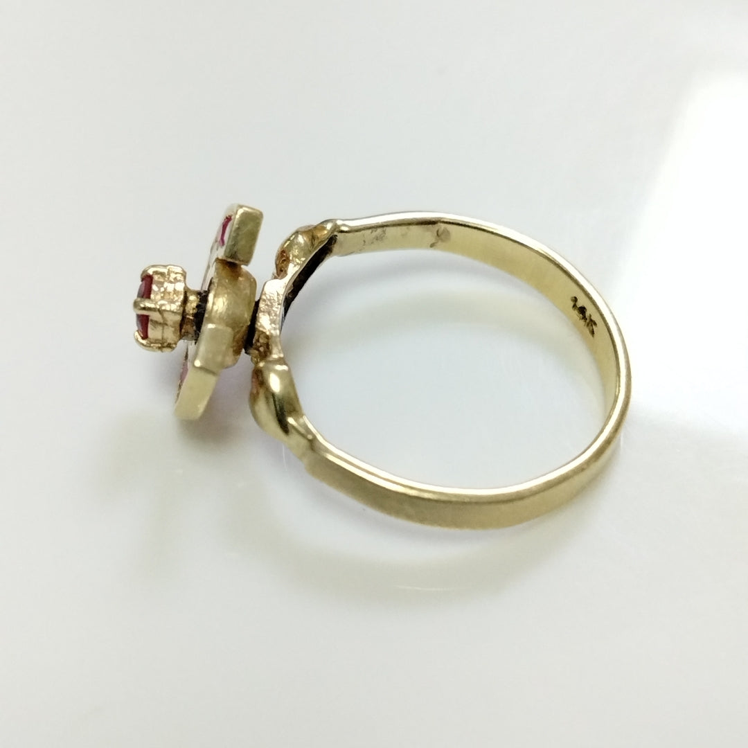 ANILLITO ORO 14 K 3.2 GRMS (SEMINUEVO)