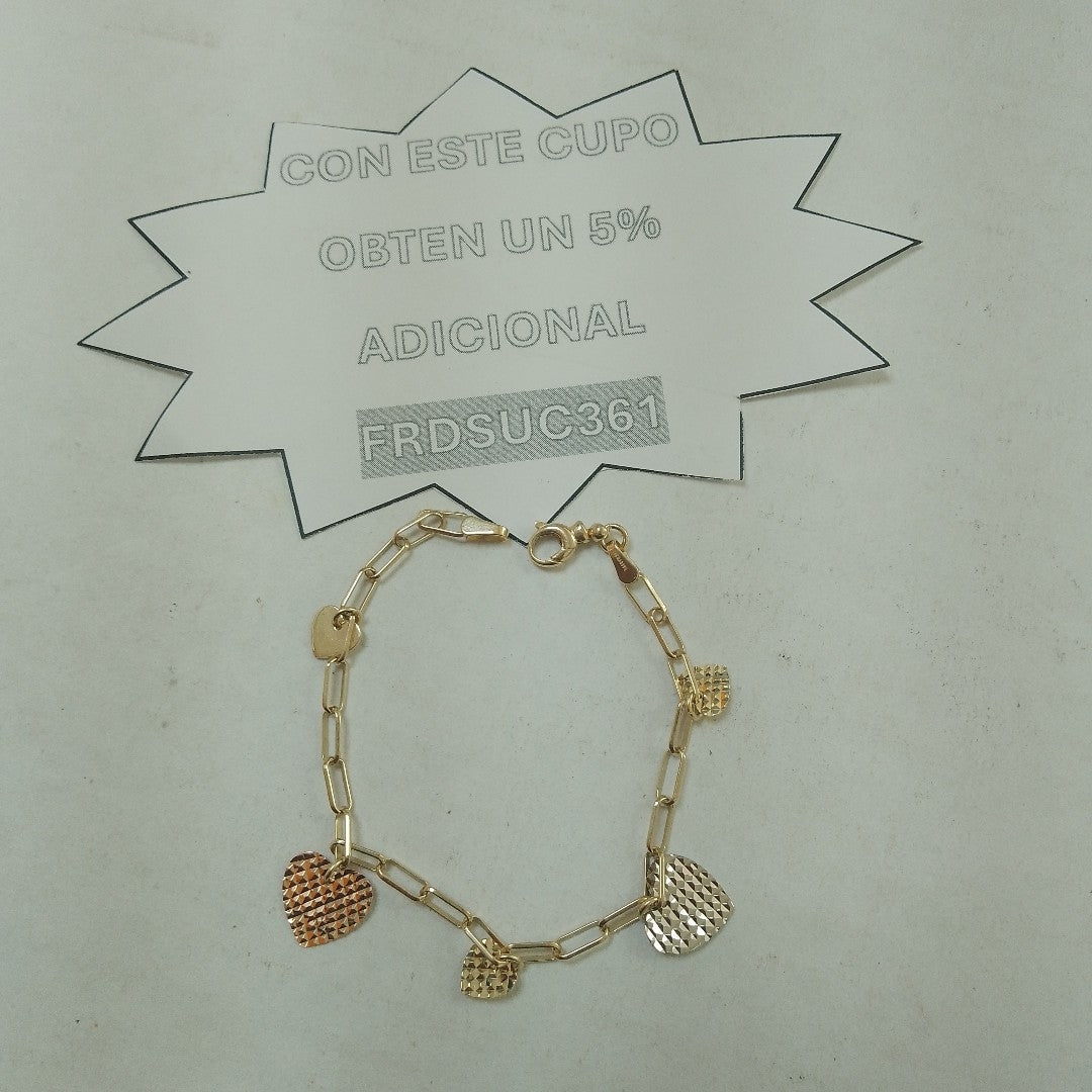 PULSERAS DAMA ORO 14K 4.3 (NUEVO)