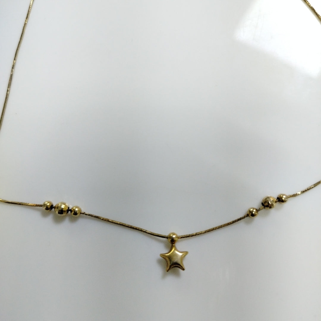 GARGANTILLA ORO 14 K 2,00 GRMS (SEMINUEVO)