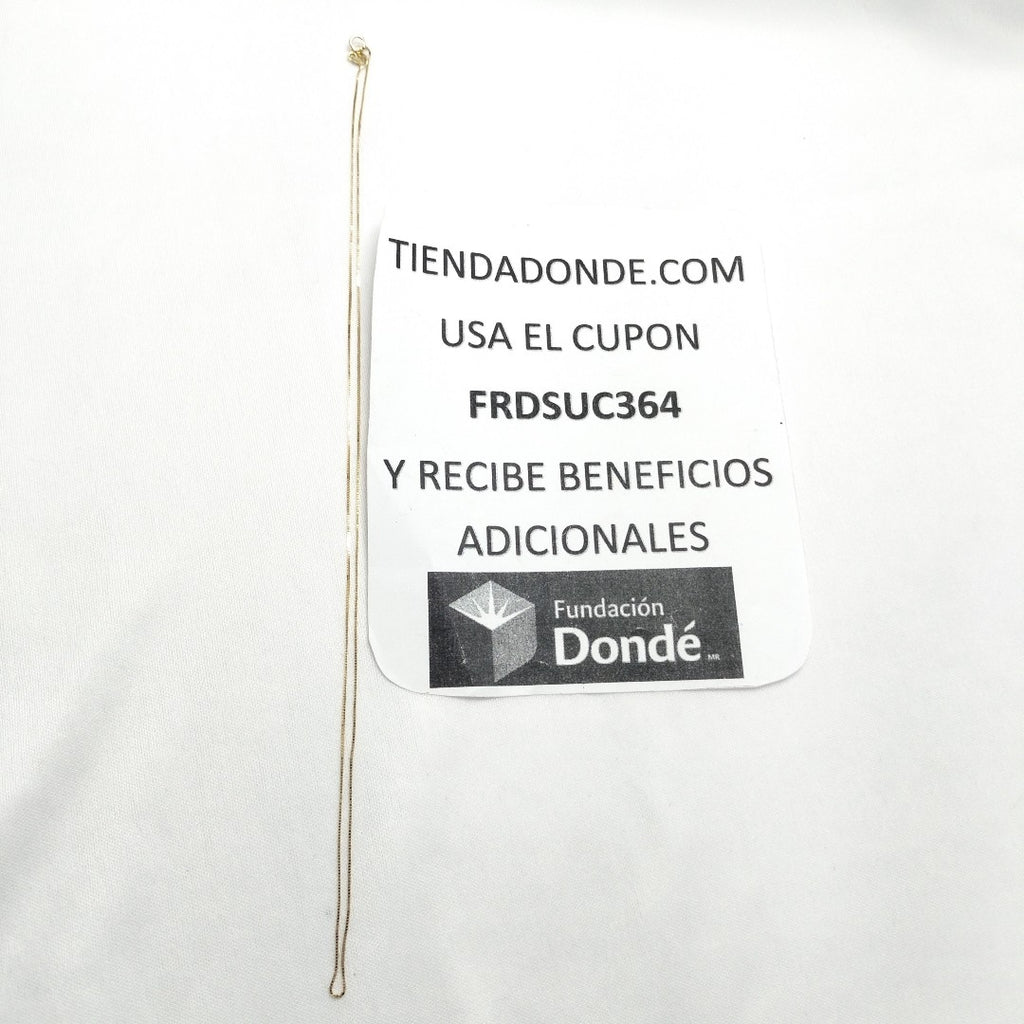 CADENAS ESPECIAL ORO 14K 1.2 (NUEVO)