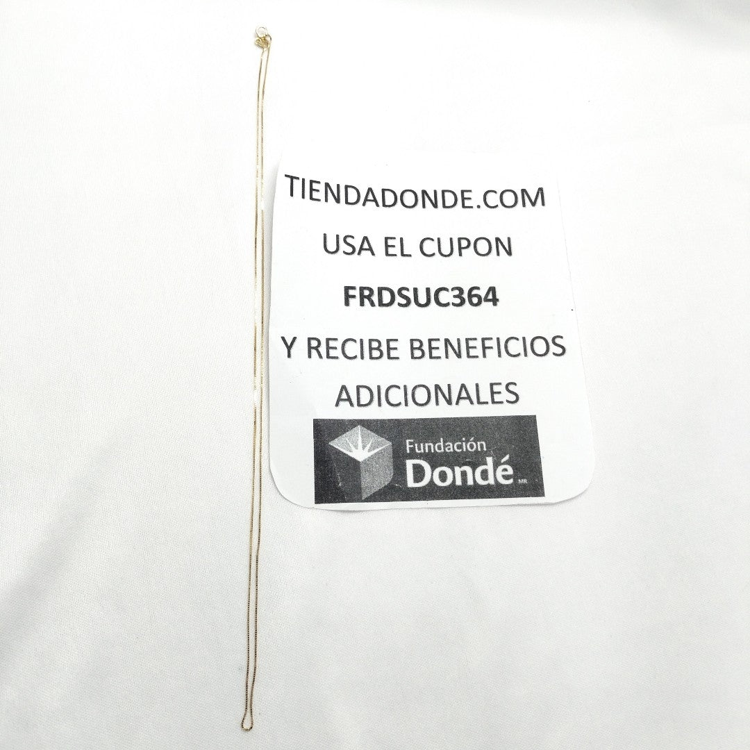 CADENAS ESPECIAL ORO 14K 1.2 (NUEVO)