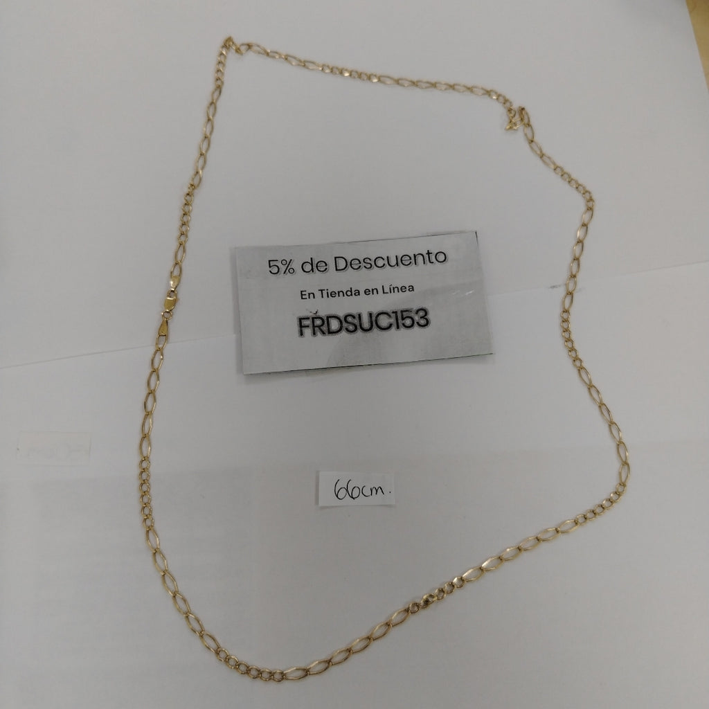 CADENA ORO 10 K 8.8 GRMS (SEMINUEVO)