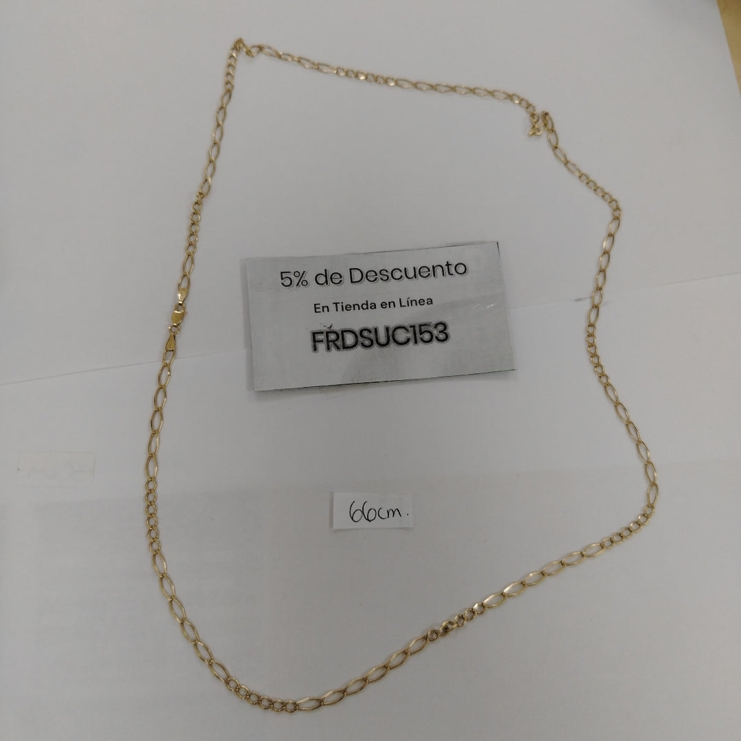 CADENA ORO 10 K 8.8 GRMS (SEMINUEVO)