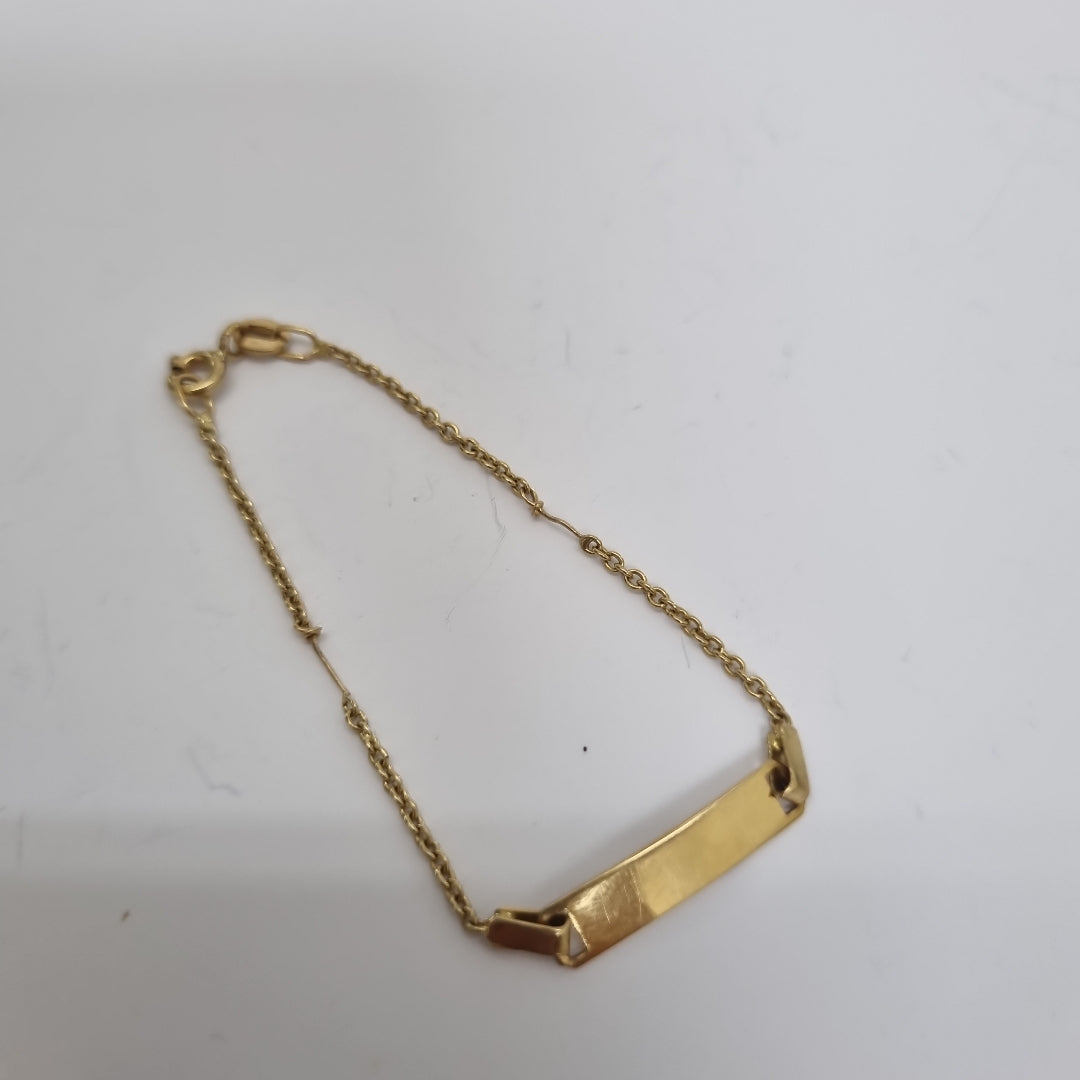 ESCLAVA ORO 18 K 1.8 GRMS (SEMINUEVO)