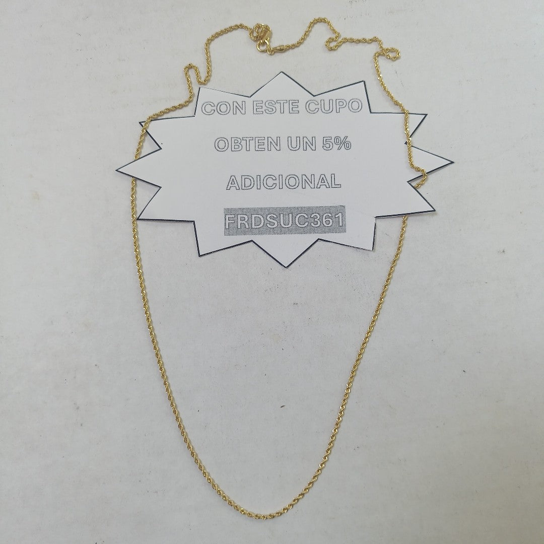 CADENAS TORSAL ORO 14K 1.7 (NUEVO)