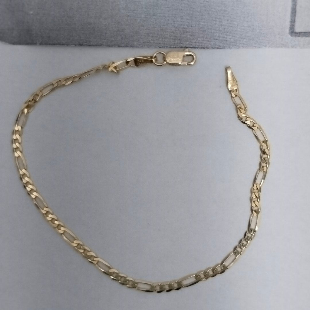 PULSERAS DAMA CARTIER 3 1 AMARILLA ORO 14K 1.9 (NUEVO)