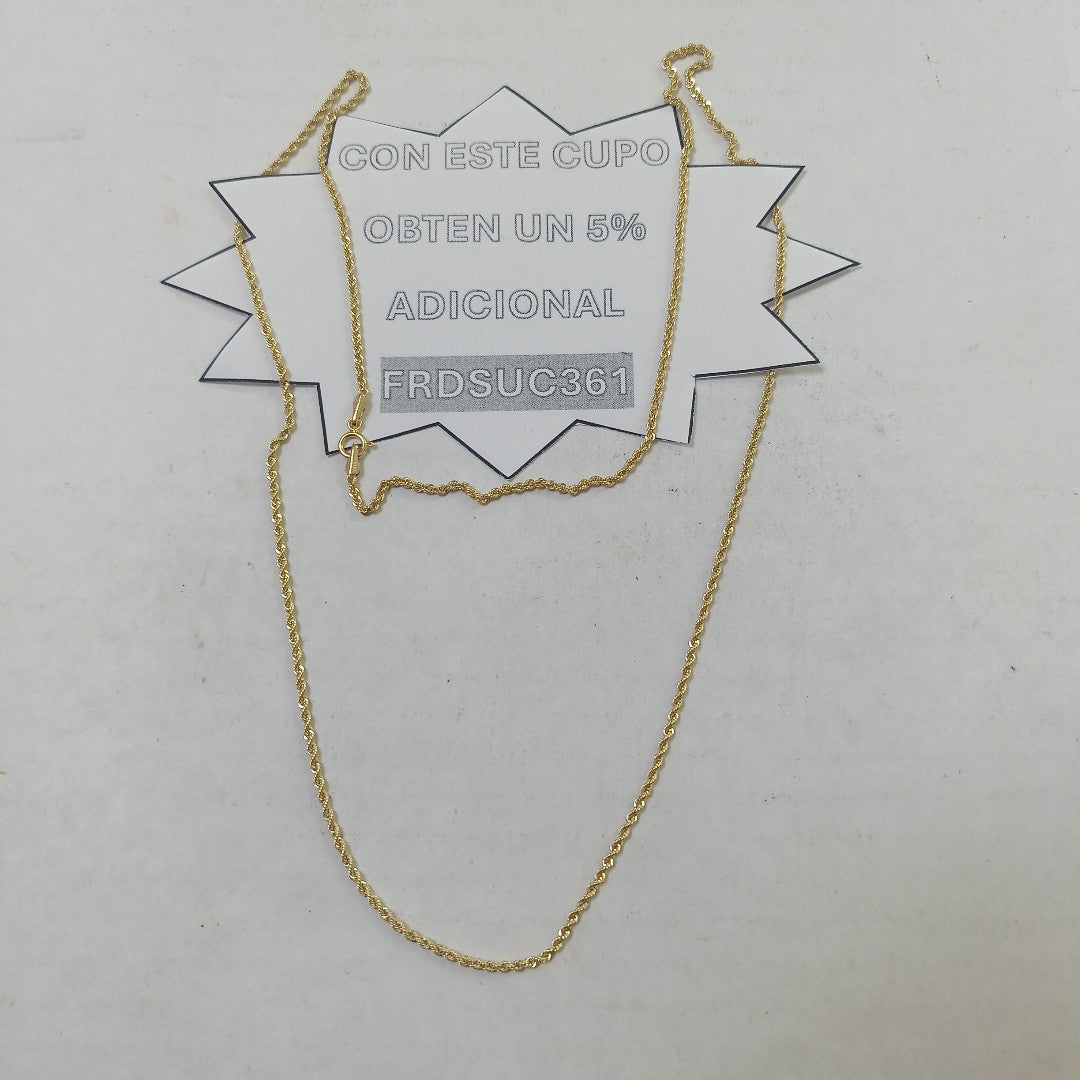 CADENAS TORSAL ORO 14K 1.7 (NUEVO)