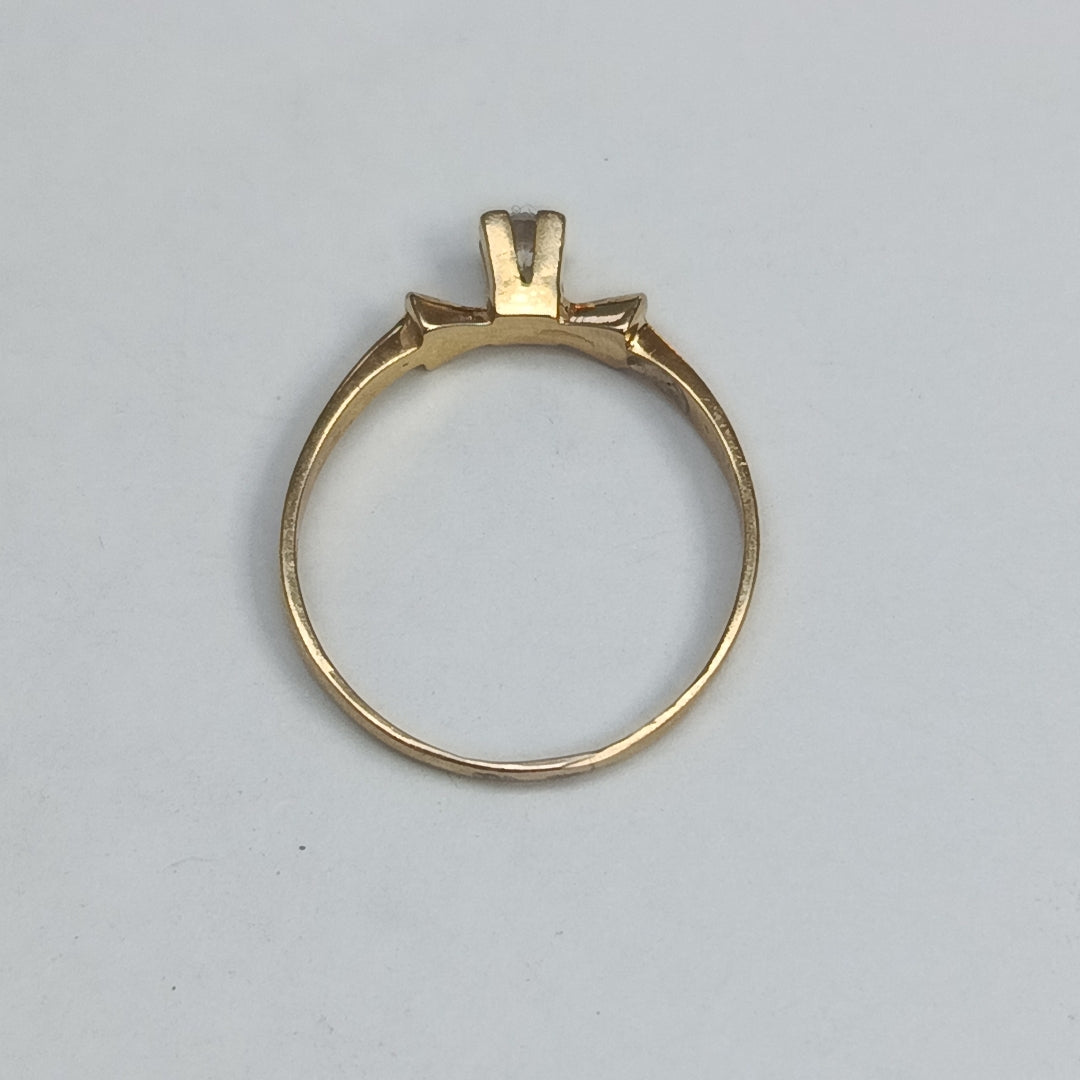 SOLITARIO ORO 18 K 2.1 GRMS (SEMINUEVO)