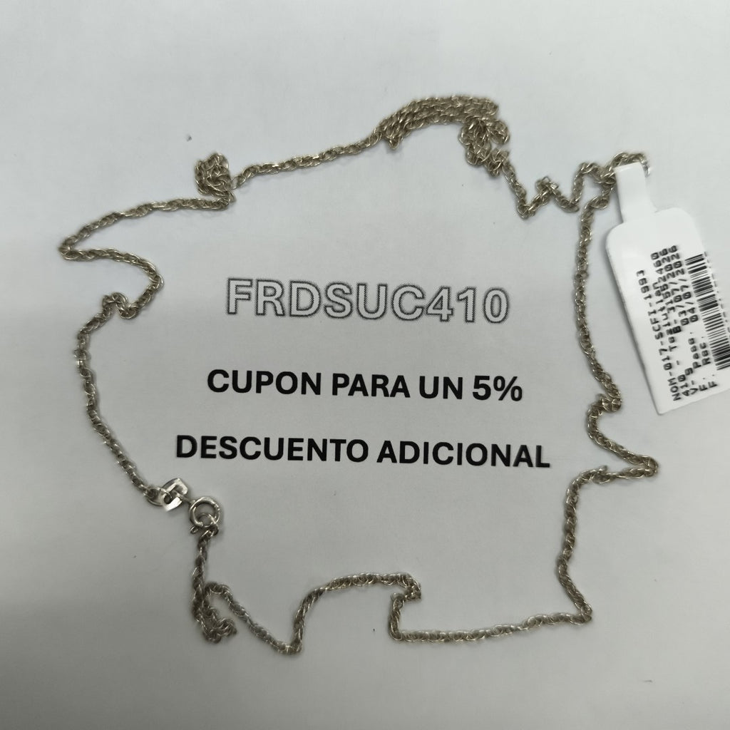 CADENA PLATA 2.5 GRMS (SEMINUEVO)