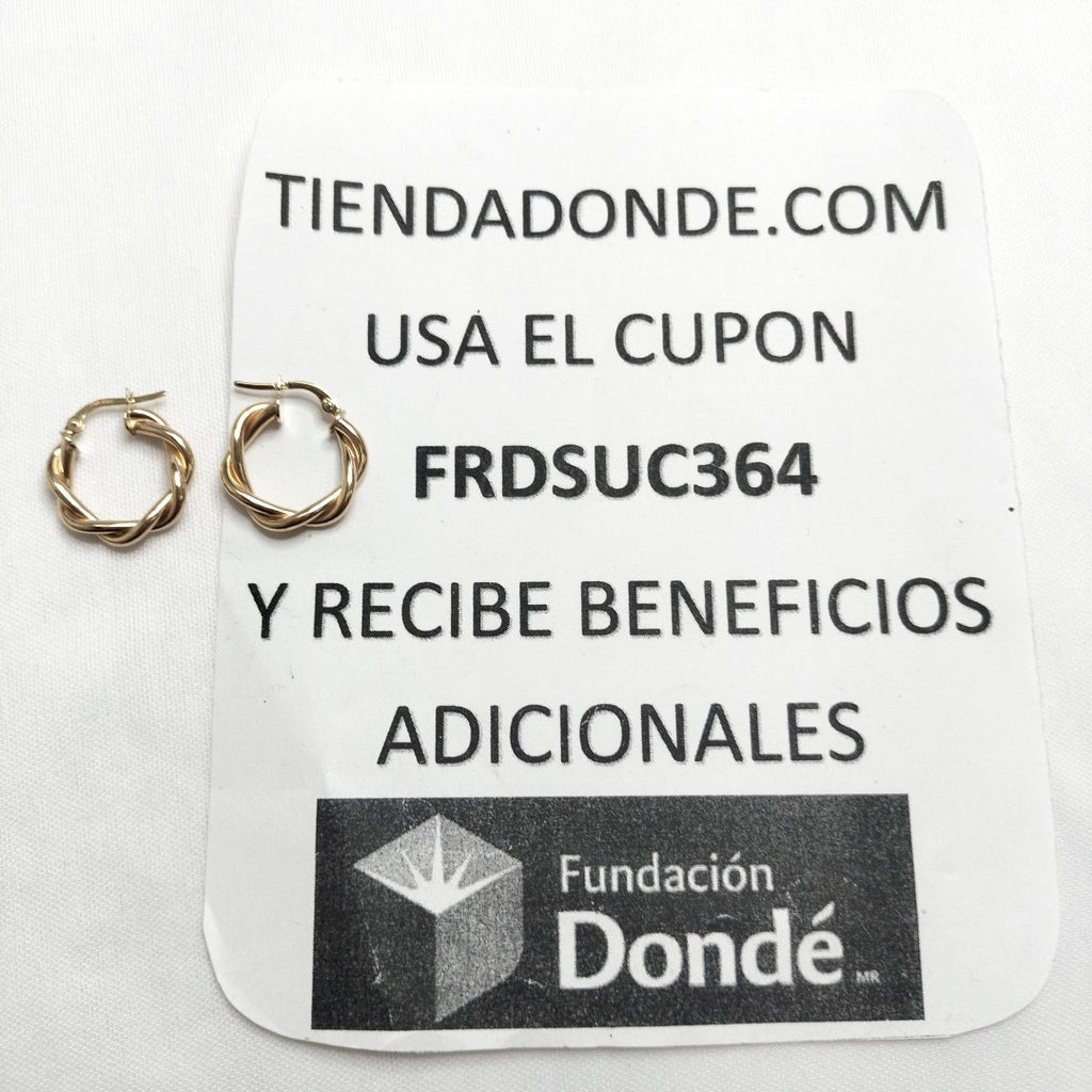 ARRACADAS ORO 14K 1.8 (NUEVO)
