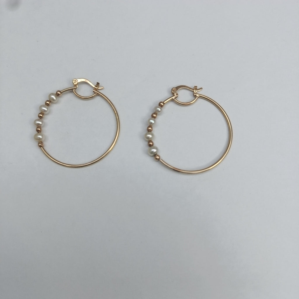 ARRACADAS PAR ORO 10 K 3,60 GRMS (SEMINUEVO)