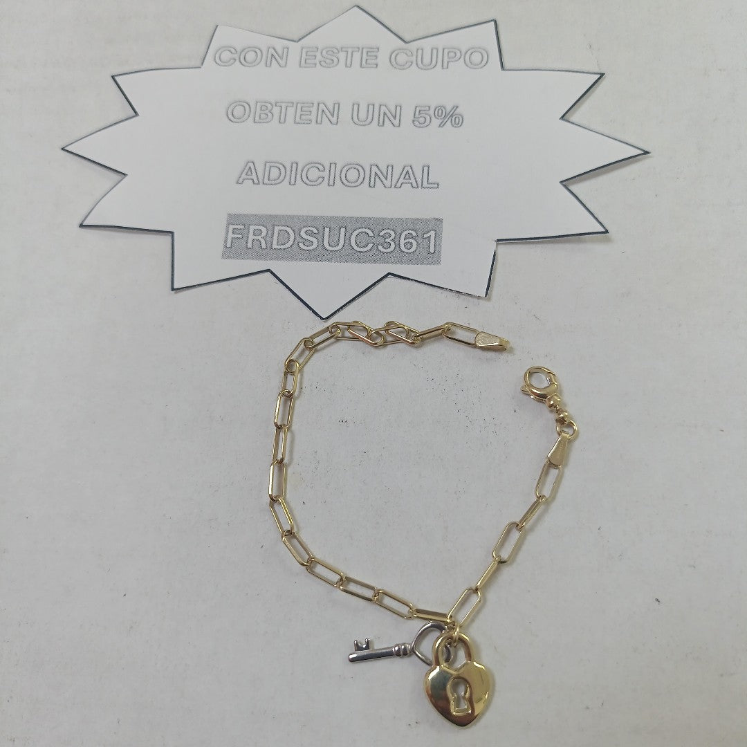 PULSERAS DAMA ORO 14K 4.1 (NUEVO)