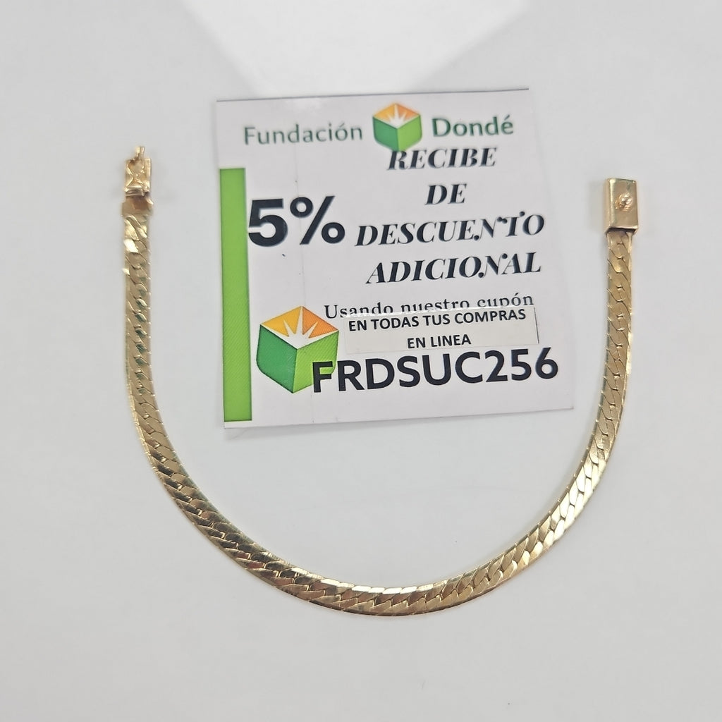 PULSERA ORO 14 K 7.5 GRMS (SEMINUEVO)