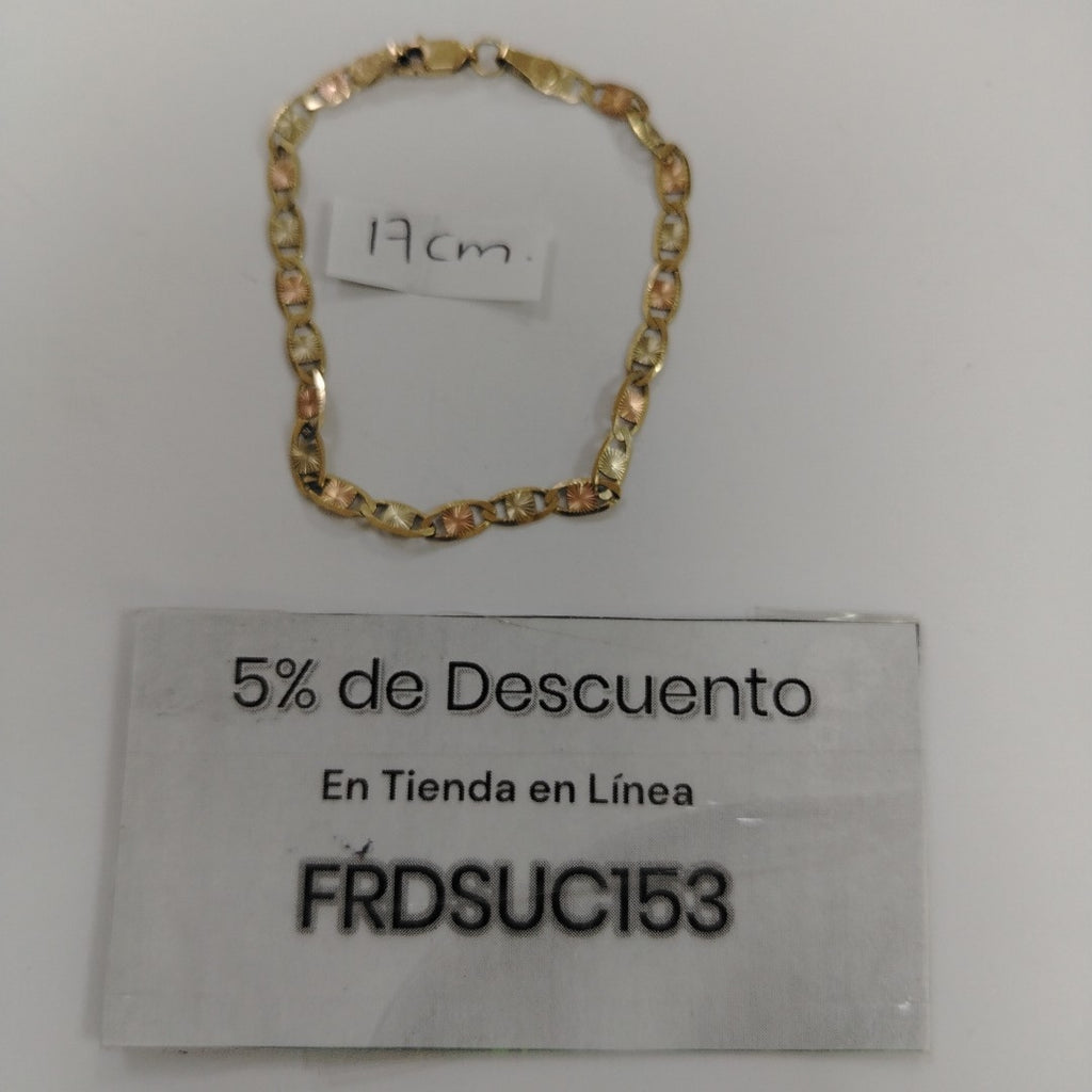 PULSERA ORO 10 K 3.5 GRMS (SEMINUEVO)