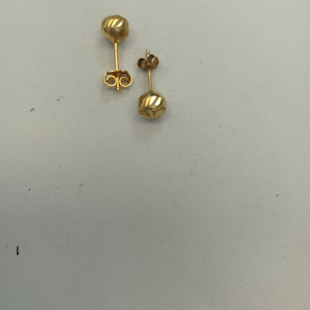 BROQUELES PAR ORO 14 K 0.9 GRMS (SEMINUEVO)