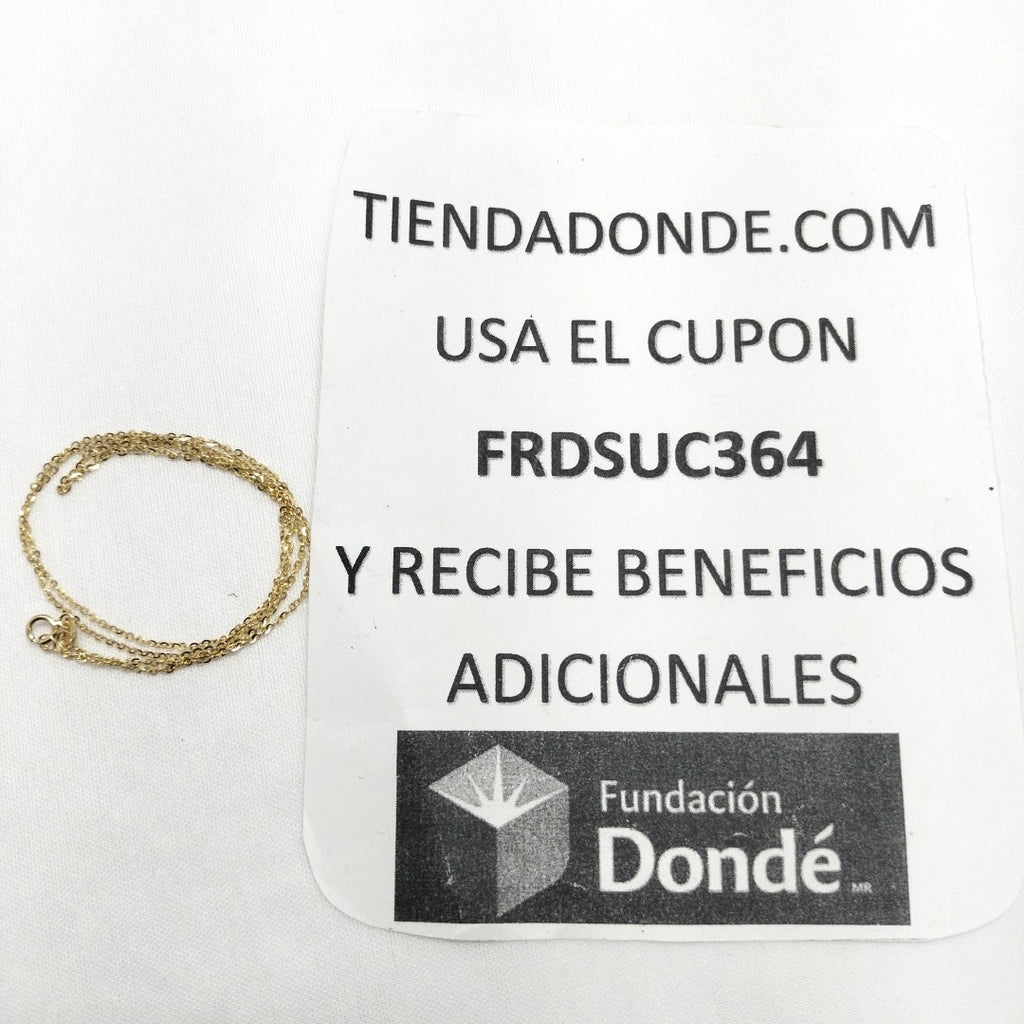 CADENAS ESPECIAL ORO 14K 1.4 (NUEVO)