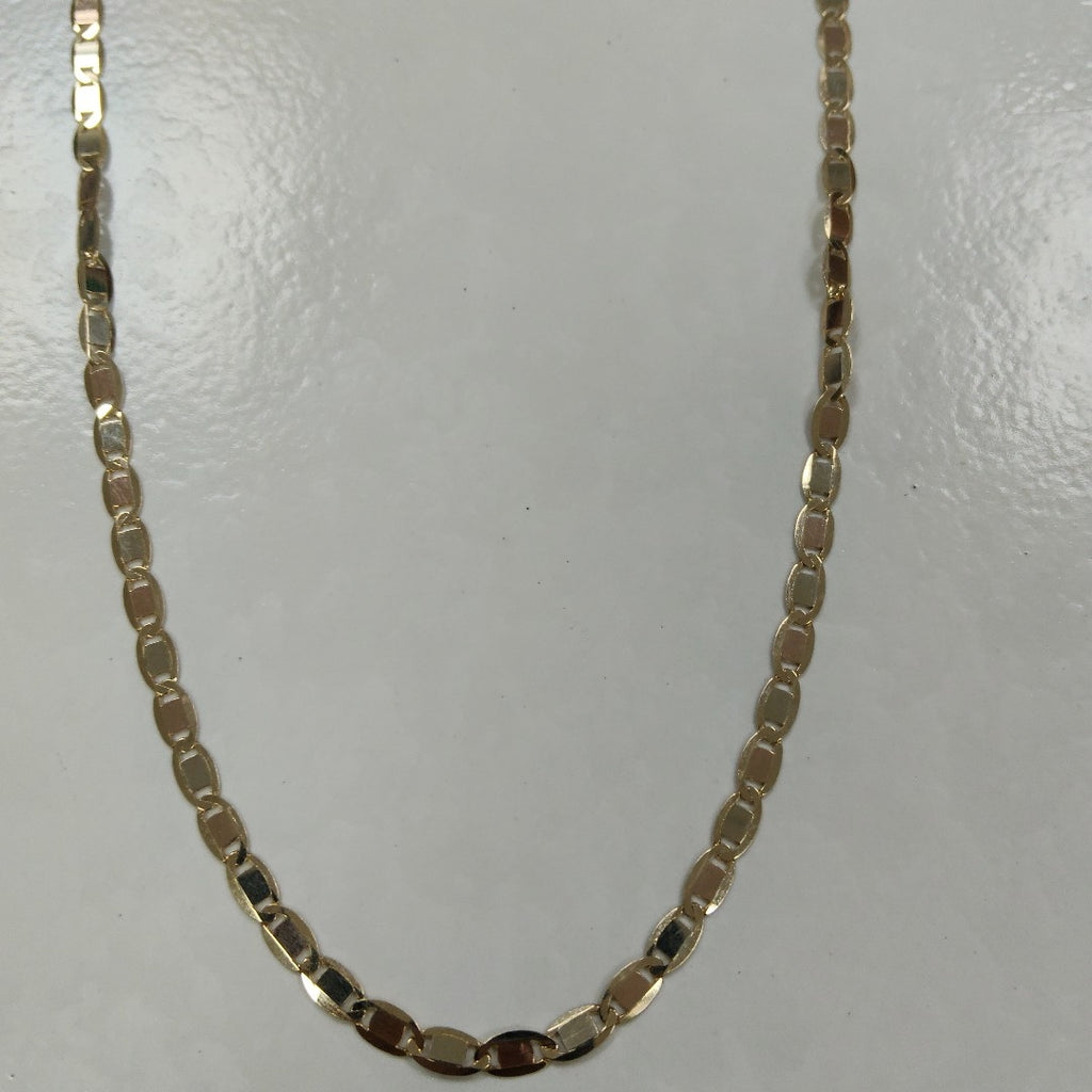 CADENAS VALENTINA/ESPEJO ORO 14K 10.8 (NUEVO)