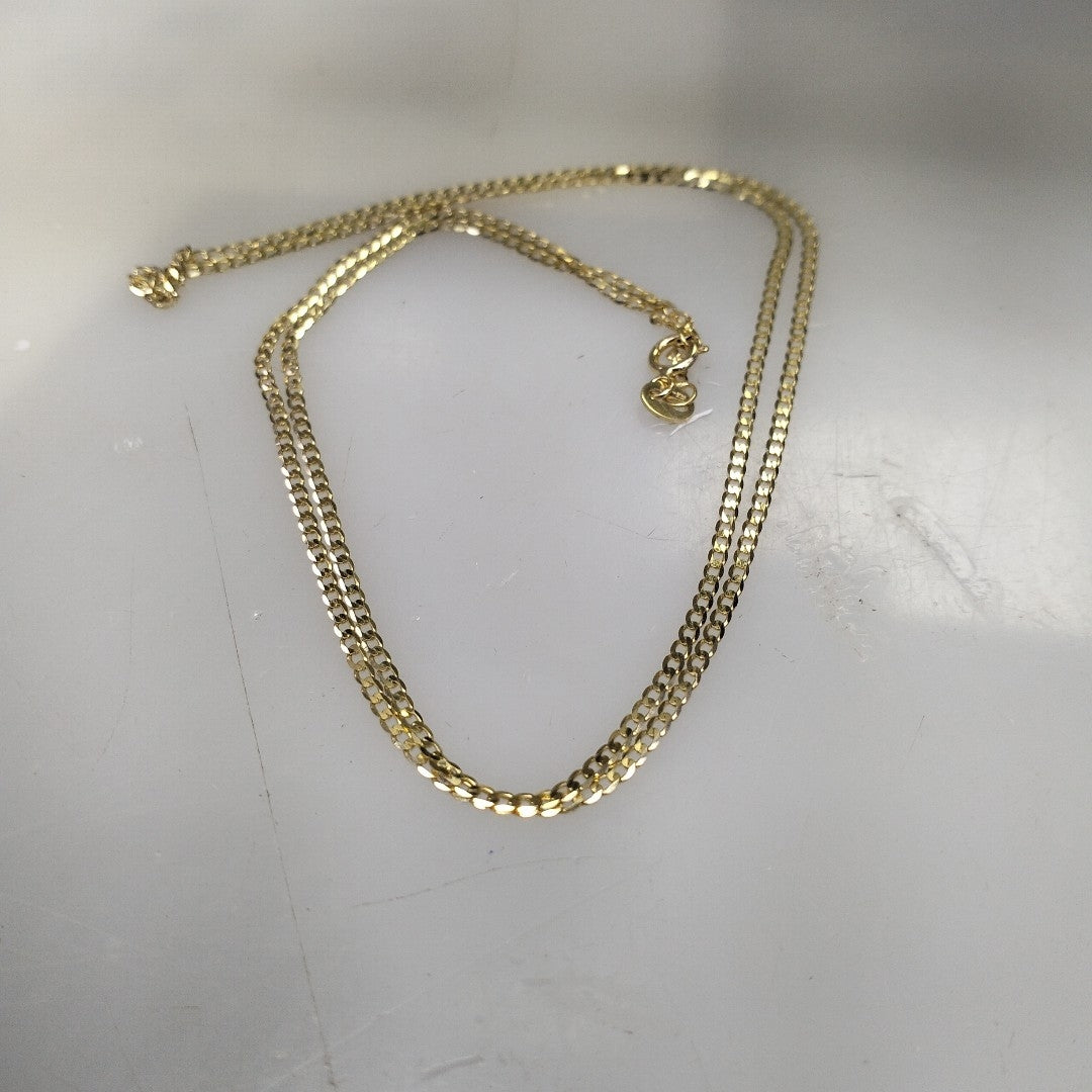 CADENAS BARBADA AMARILLA ORO 14K 2.1 (NUEVO)