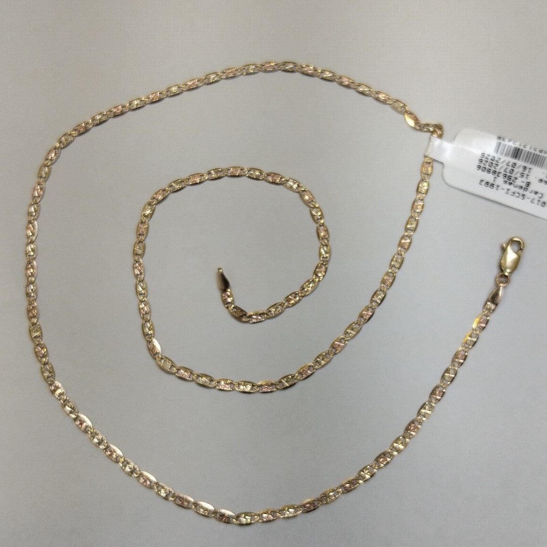 CADENA ORO, RODIADO 10 K 4.9 GRMS (SEMINUEVO)