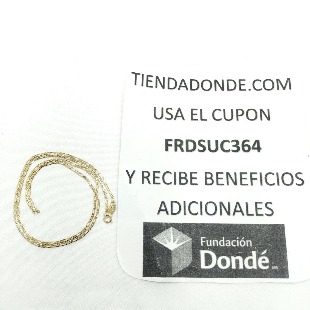 CADENAS CARTIER 3 1 AMARILLA ORO 14K 2 (NUEVO)