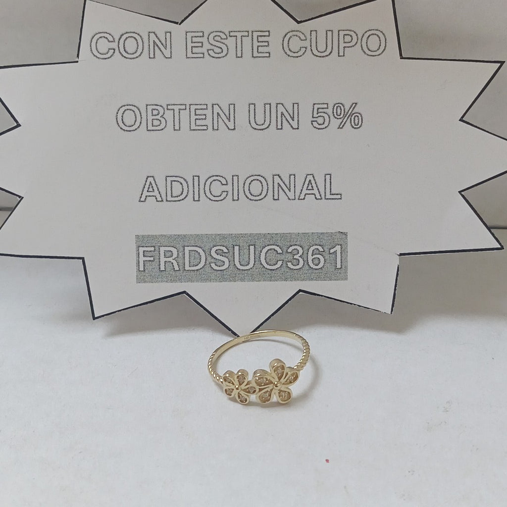 ANILLOS DAMA ORO 14K 2 (NUEVO)