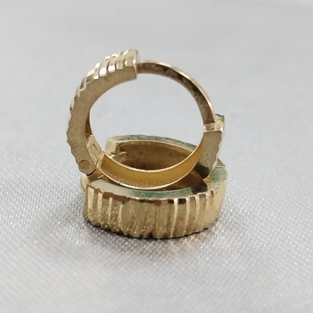 ARRACADAS PAR ORO 10 K 1 GRMS (SEMINUEVO)