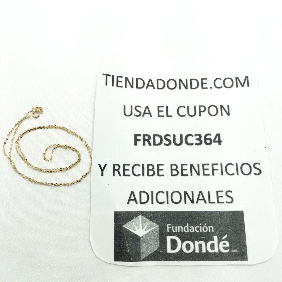 CADENAS ESPECIAL ORO 14K 1.4 (NUEVO)