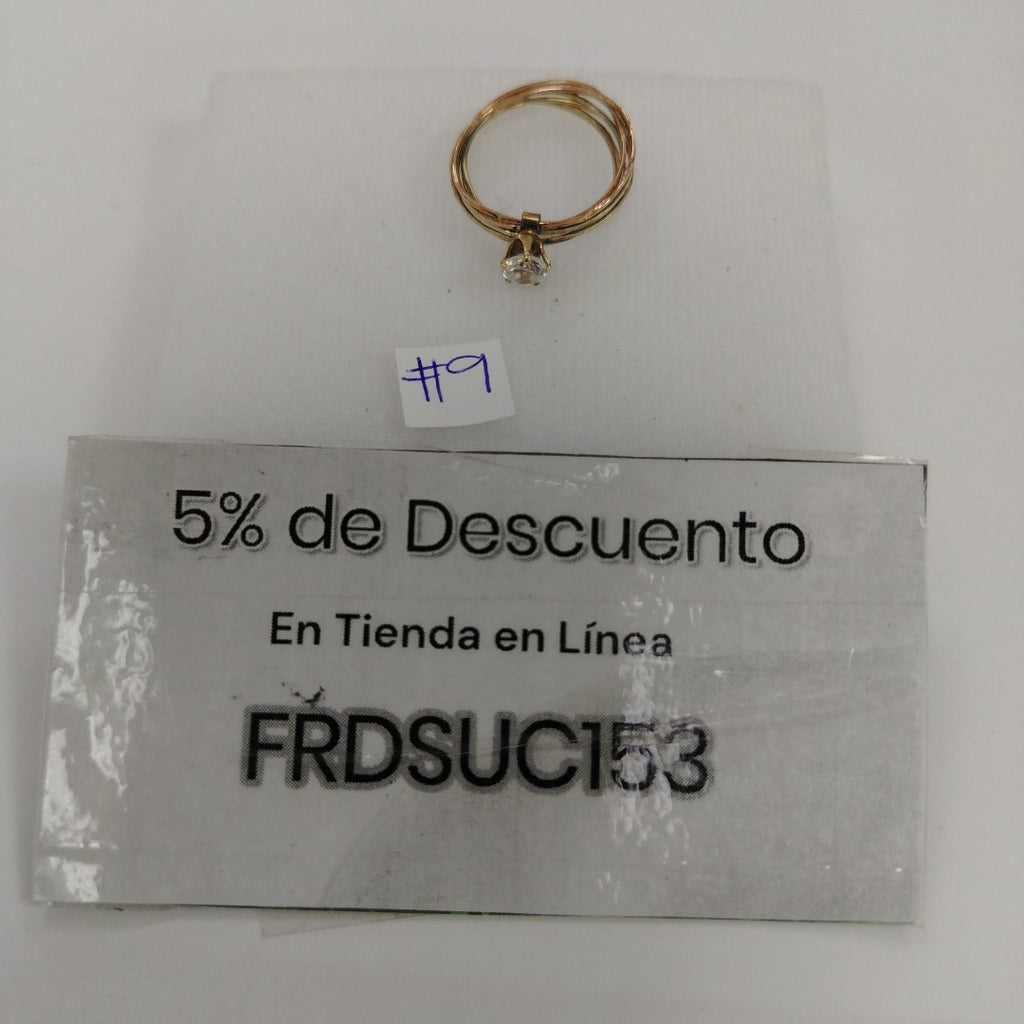 ANILLO ORO 10 K 2.2 GRMS (SEMINUEVO)