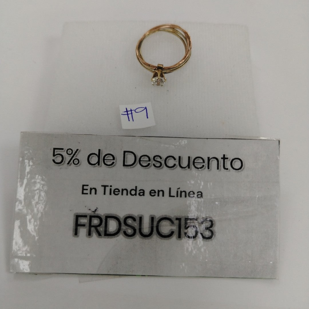 ANILLO ORO 10 K 2.2 GRMS (SEMINUEVO)