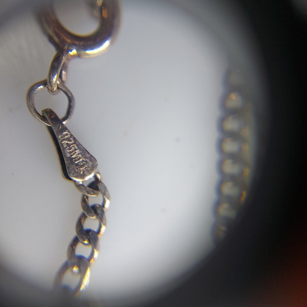 CADENA TEJIDO BARBADO PLATA .925 60 CM 5.6 GR (NUEVO)