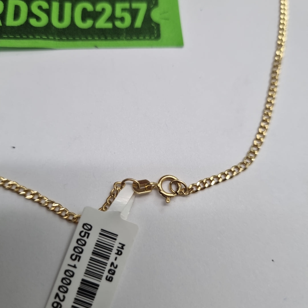 CADENAS BARBADA AMARILLA ORO 14K 2 (NUEVO)