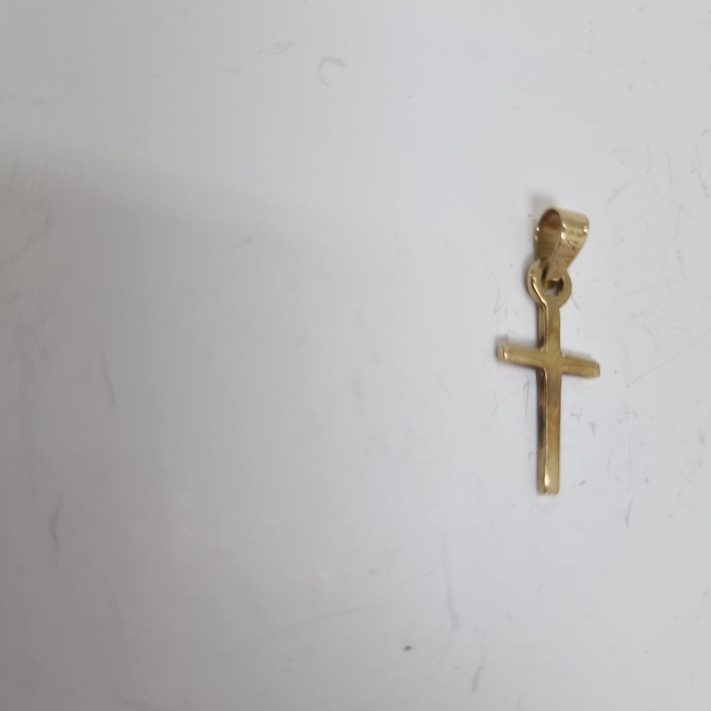CRUZ DE CARAVACA, DIJE ORO 10 K 0.7 GRMS (SEMINUEVO)