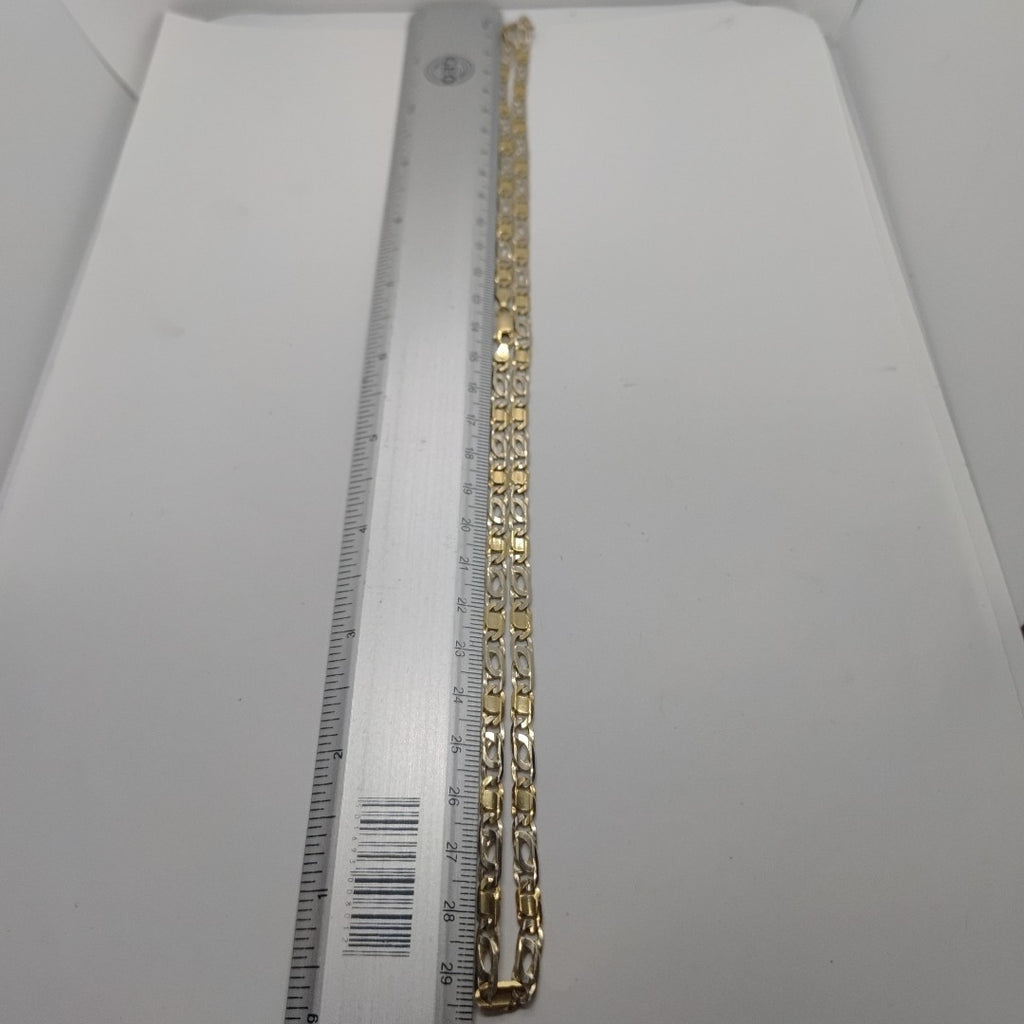CADENA ORO COMBINADO 14 K 22,70 GRMS (SEMINUEVO)