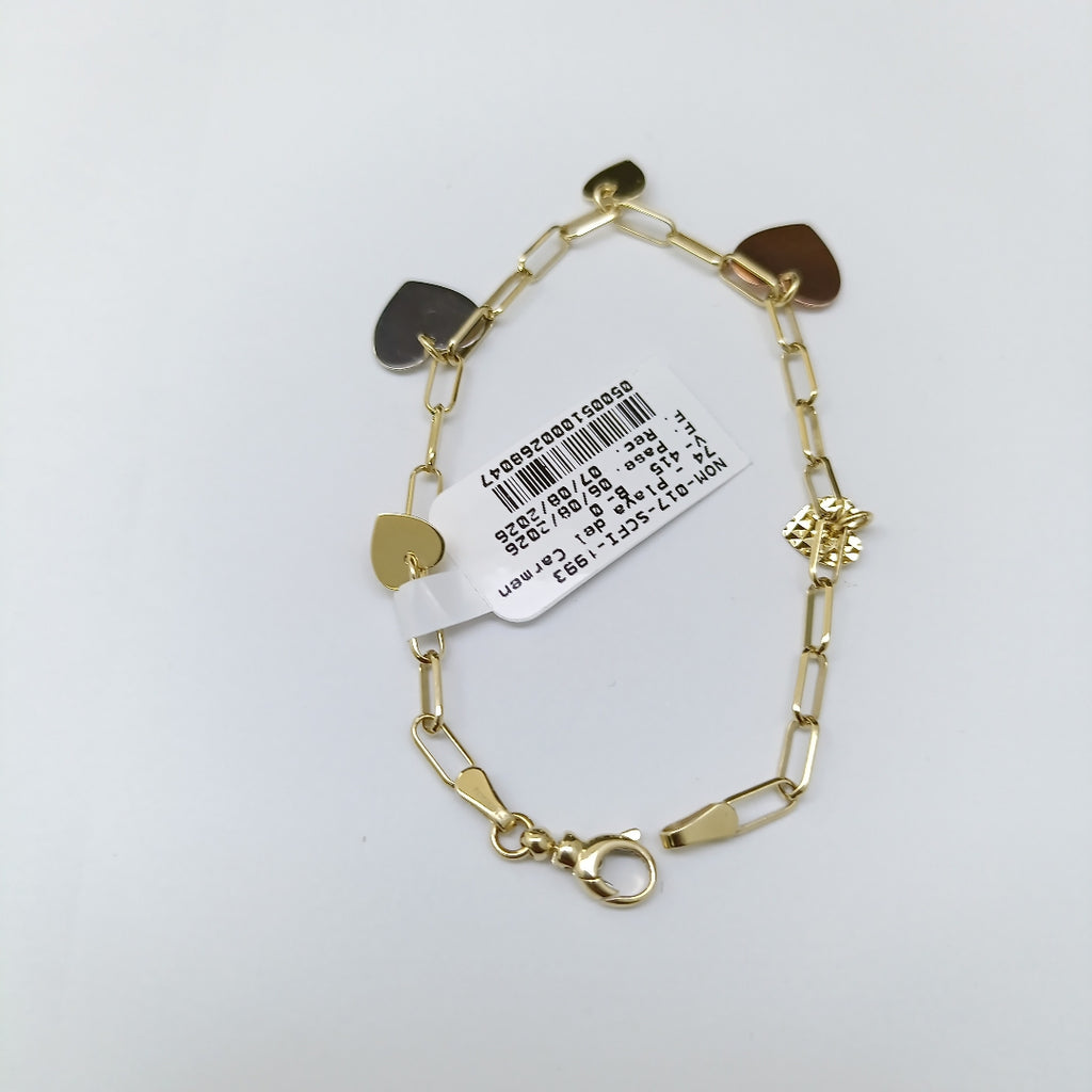 PULSERAS DAMA ORO 14K 4.2 (NUEVO)