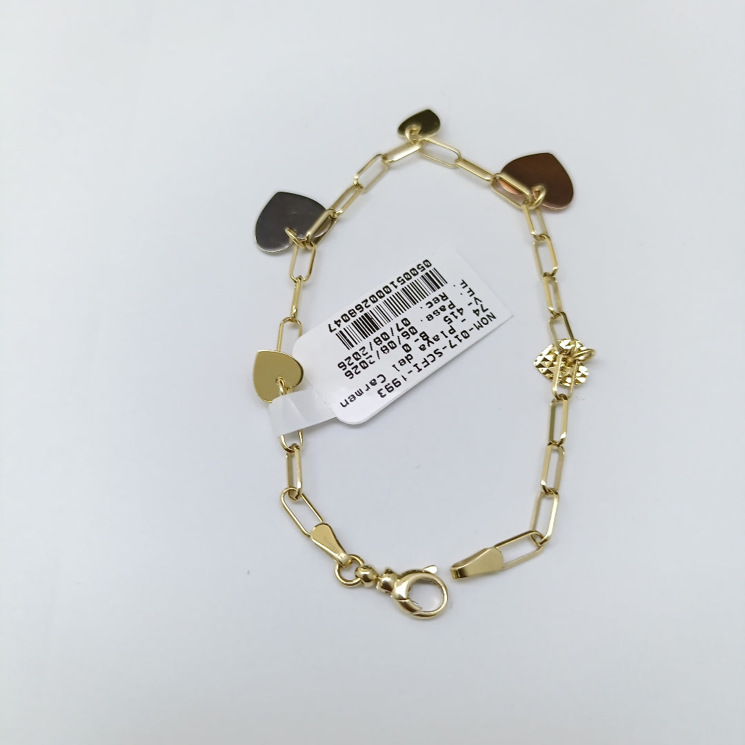 PULSERAS DAMA ORO 14K 4.2 (NUEVO)