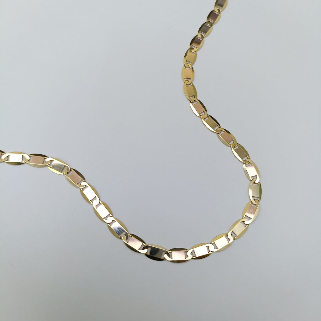CADENAS VALENTINA/ESPEJO ORO 14K 9.9 (NUEVO)