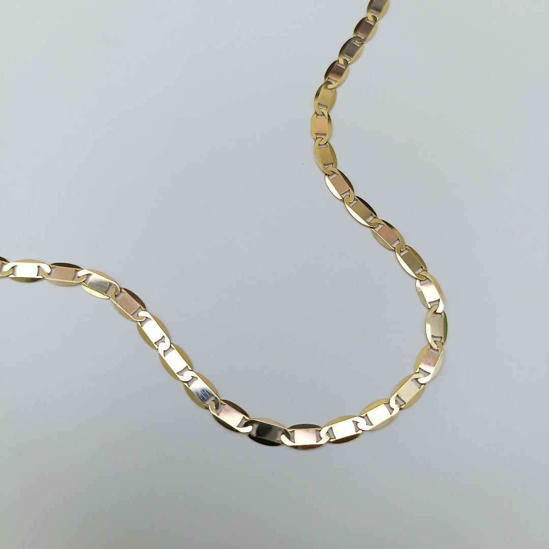 CADENAS VALENTINA/ESPEJO ORO 14K 9.9 (NUEVO)