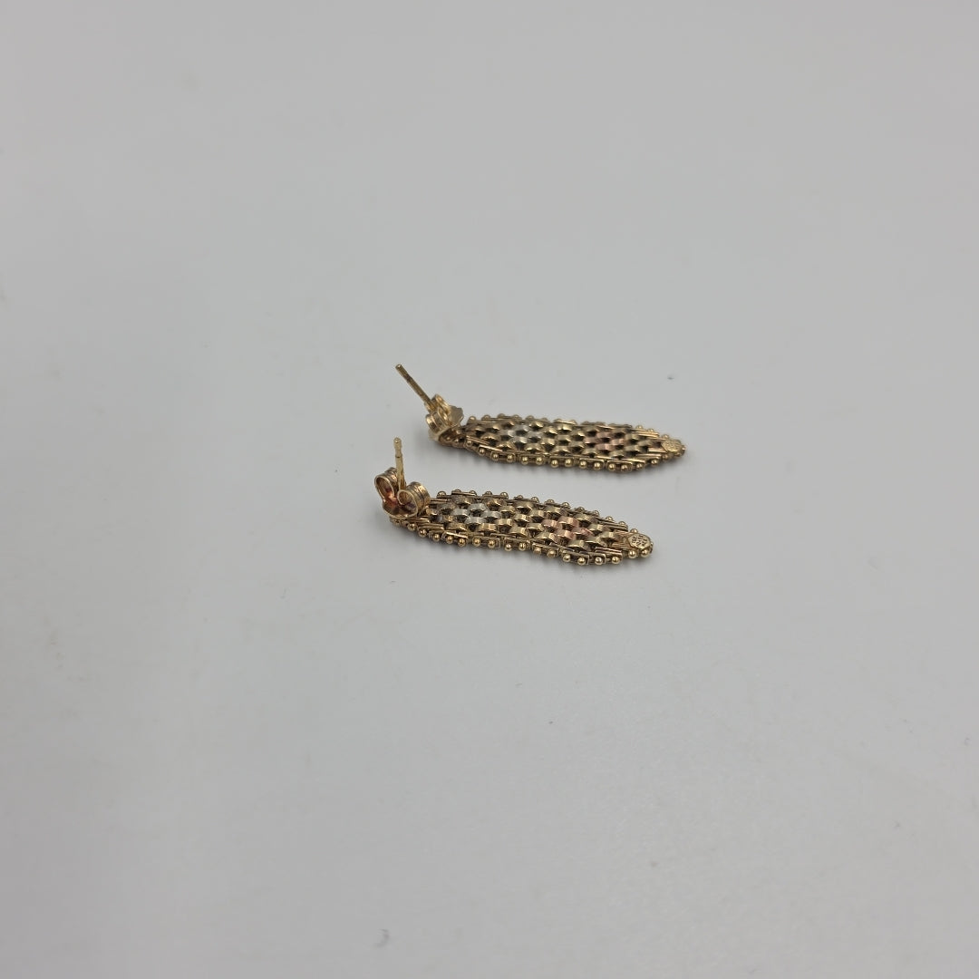 ARETES PAR ORO 8 K 3.8 GRMS (SEMINUEVO)