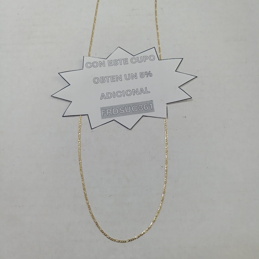 CADENAS CARTIER 3 1 AMARILLA ORO 14K 2.1 (NUEVO)