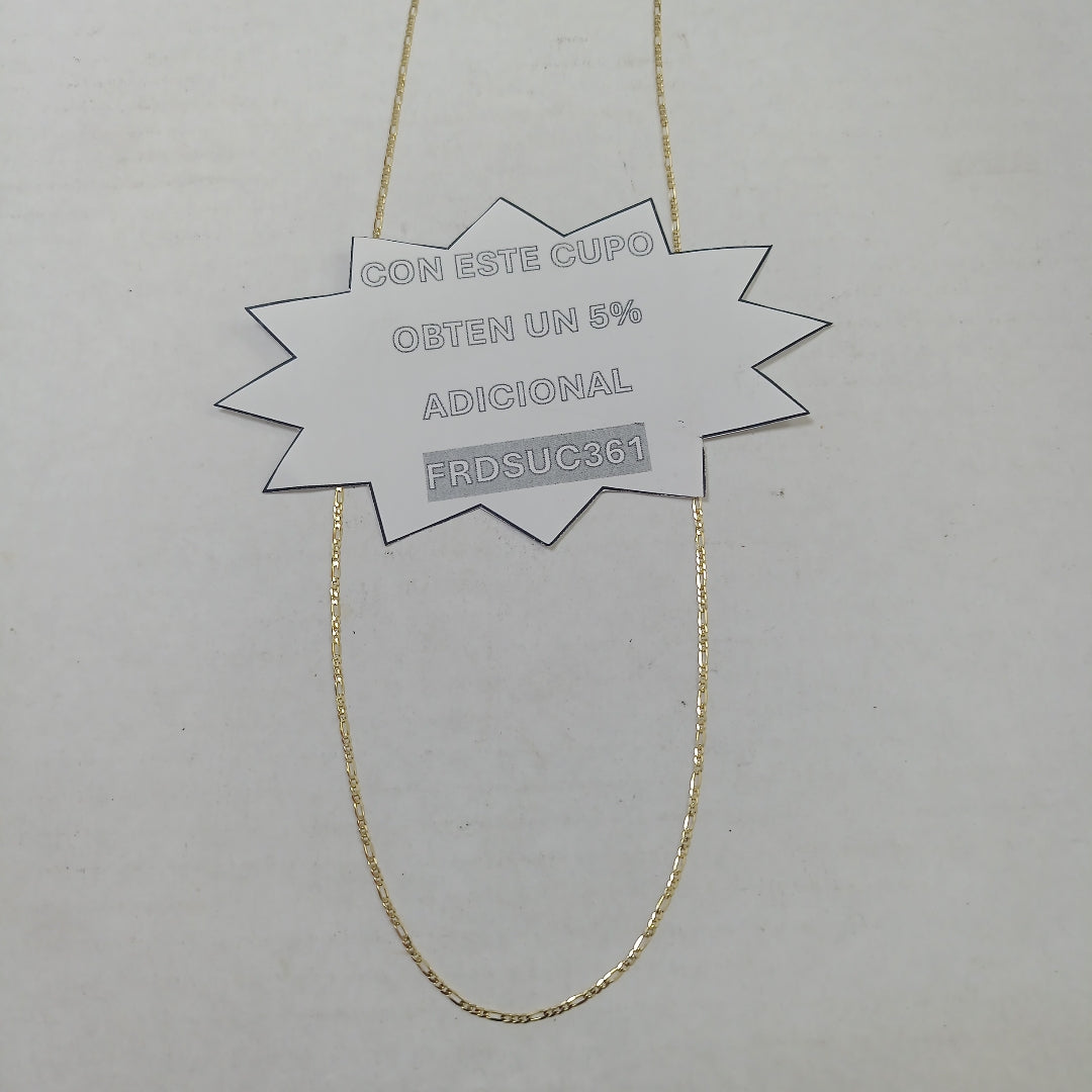 CADENAS CARTIER 3 1 AMARILLA ORO 14K 2.1 (NUEVO)
