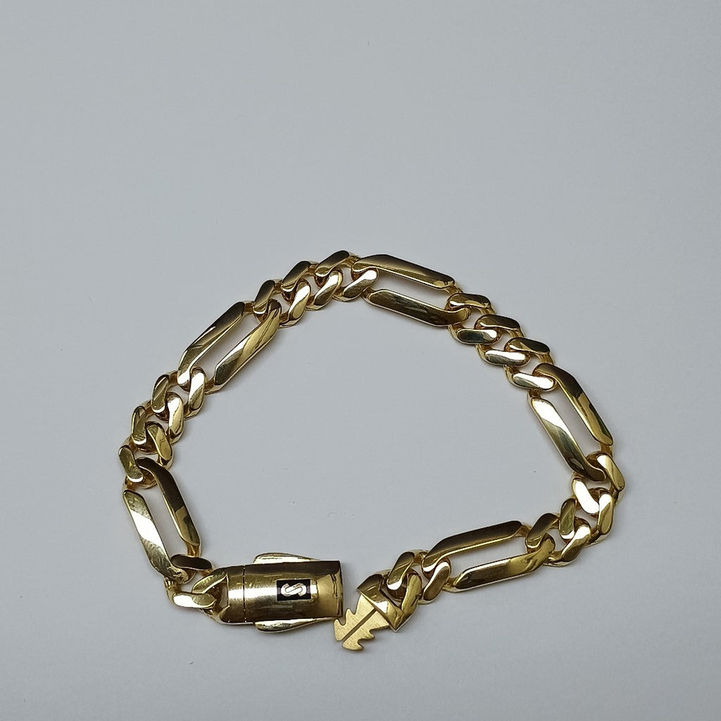 PULSERA MONACO ORO 14K 9.3 (NUEVO)