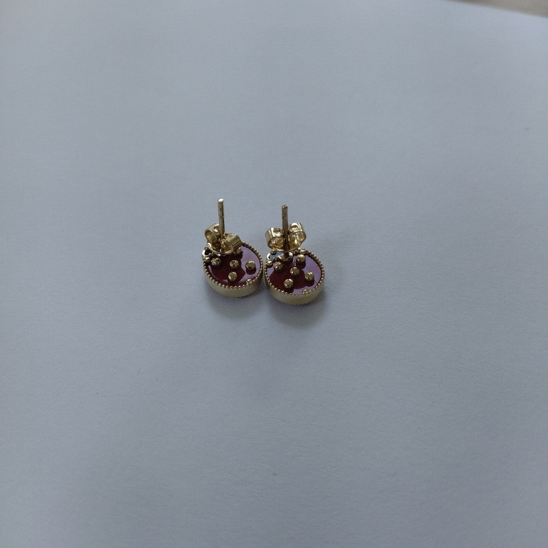 BROQUELES ORO 14K 2.6 (NUEVO)