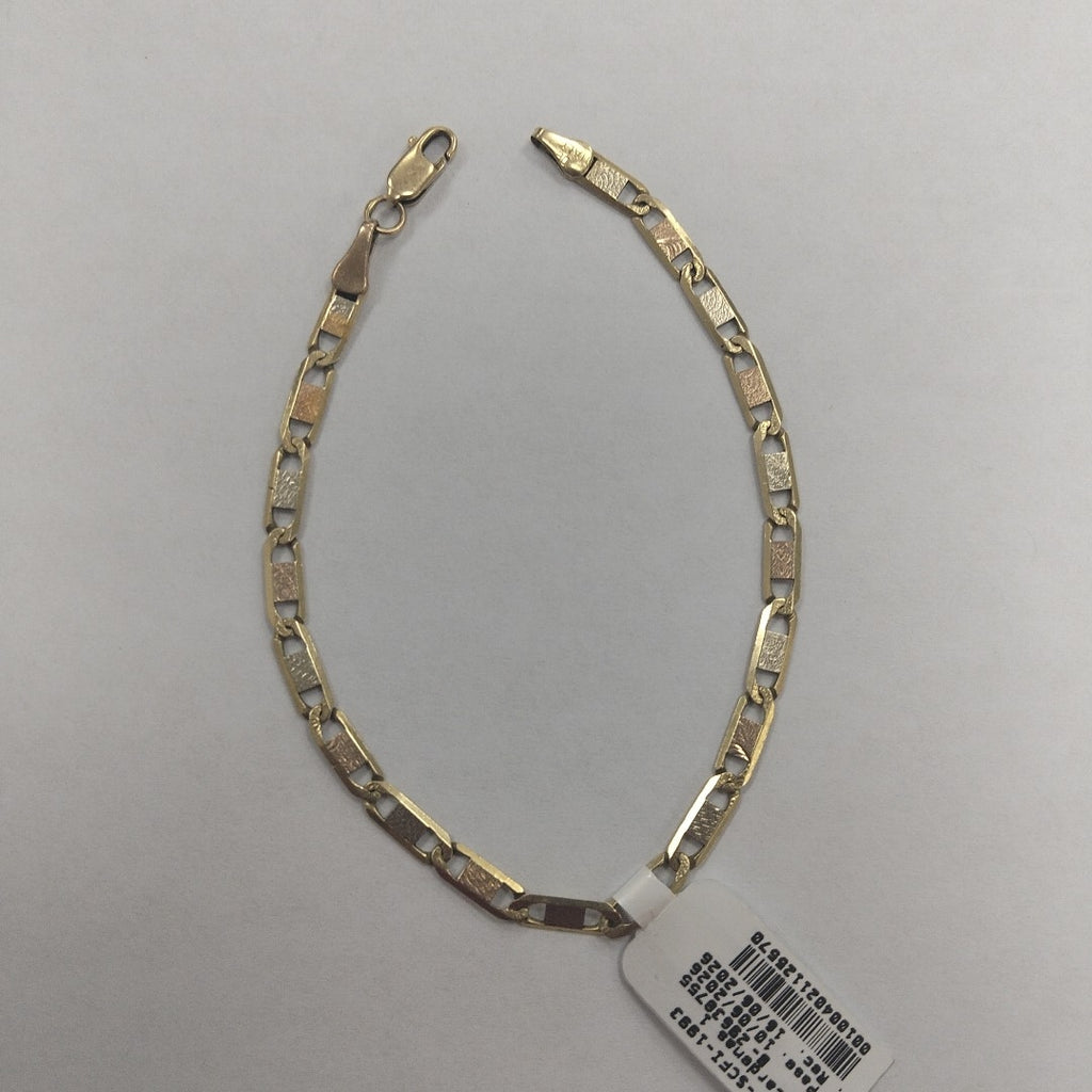 PULSERA ORO, ORO COMBINADO 14 K 6.7 GRMS (SEMINUEVO)