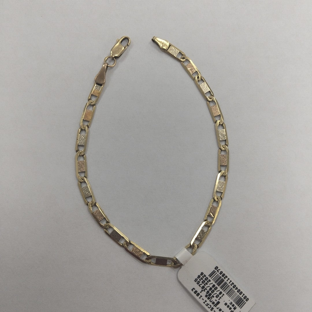 PULSERA ORO, ORO COMBINADO 14 K 6.7 GRMS (SEMINUEVO)